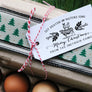 Let Heaven and Nature Sing Christmas Gift Tag Stamp