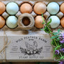 Chicken Nest Customizable Egg Carton Stamp