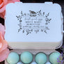 Farm Fresh Quail Egg Carton Stamp