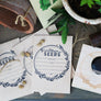 Wildflower Seed Packet Rubber Stamp