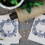 Honey Bee 'Plant These For the Bees' Seed Packet Rubber Stamp