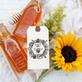 Farm Fresh Honey Customizable Bee Rubber Stamp