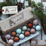 Christmas on the Farm Goat Rubber Stamp