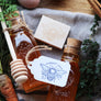 Support Your Local Farmer Rubber Stamp - Honey Bee Stamp