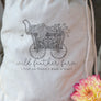 Fresh Flower Cart Rubber Stamp