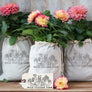 Flower Pot Tea Time Garden Stamp