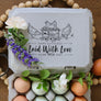 Coop To Table Three Hens Rubber Stamp
