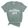 Garden Girl Tee in Heather Dusty Blue