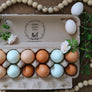 Coop To Table - Fresh Chicken Eggs Rubber Stamp