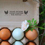 'Please Return Carton' Egg Carton Stamp
