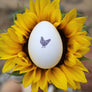 Farm Fresh Chicken Egg Rubber Stamp