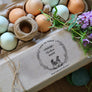Coop To Table - Fresh Chicken Eggs Rubber Stamp