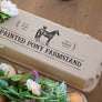 Horse and Chicken Rubber Stamp
