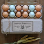 Fresh Chicken Eggs Rubber Stamp