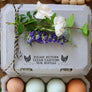 'Please Return Carton' Egg Carton Stamp