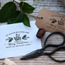Let Heaven and Nature Sing Christmas Gift Tag Stamp