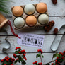 Eat Drink and Be Merry Christmas Baking Gift Tag Stamp