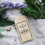 Homegrown Seed Packet Gardening Rubber Stamp