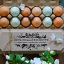 Floral Chicken Farm Stamp