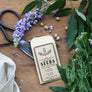 Homegrown Seed Packet Gardening Rubber Stamp