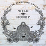 Wild Honey Bee Skep Customizable Rubber Stamp