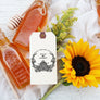 Wild Honey Bee Skep Customizable Rubber Stamp