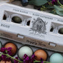 Floral Barn Rubber Stamp