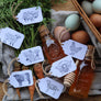 Support Your Local Farmer Rubber Stamp - Cow Stamp