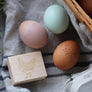 Support Your Local Farmer Rubber Stamp - Chicken Stamp
