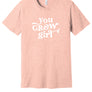You Grow Girl Tee in Dusty Peach