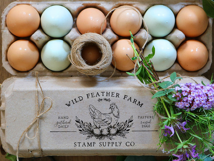 Chicken Egg Stamps, Chicken Saying Label, Funny Chicken Coop Gift For  Homesteader Farmer, Farmhouse Chicken Dad Gift, Mini Rubber Stamp by  Southern Paper and Ink