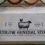 Custom Rubber Stamp - Egg Carton Stamp - Farm Stamp - Fresh Chicken Eggs - Sheep and Chicken Stamp