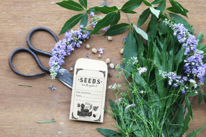 Garden Seed Packet Rubber Stamp