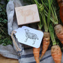 Support Your Local Farmer Rubber Stamp - Goat Stamp
